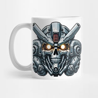 Biomech Skull S01 D73 Mug